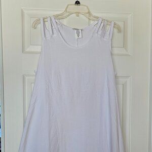 Blair White One-Piece Swim Cover-Up Dress – Size XL